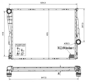 Теплообменник WILMINK GROUP WG1721650