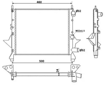 Теплообменник WILMINK GROUP WG1721703