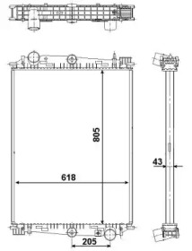 Теплообменник WILMINK GROUP WG1721726