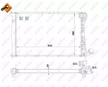 Теплообменник WILMINK GROUP WG1721734