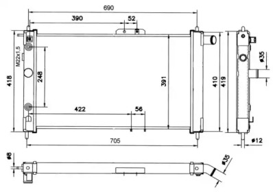 Теплообменник WILMINK GROUP WG1721783