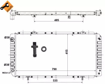 Теплообменник WILMINK GROUP WG1721786