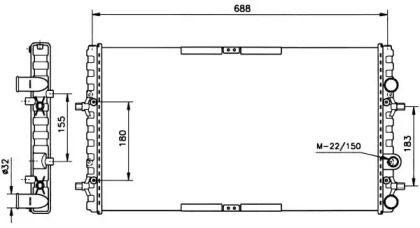 Теплообменник WILMINK GROUP WG1721847