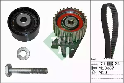 Комплект ремня ГРМ WILMINK GROUP WG1710058