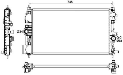 Теплообменник WILMINK GROUP WG1722066