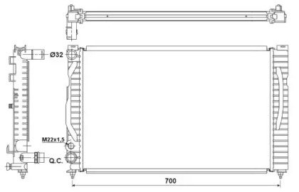 Теплообменник WILMINK GROUP WG1722110