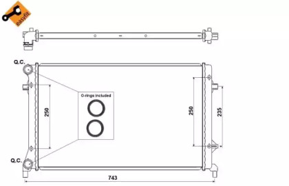 Теплообменник WILMINK GROUP WG1722284