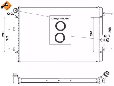 Теплообменник WILMINK GROUP WG1722305