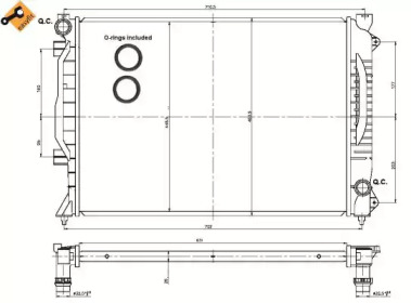 Теплообменник WILMINK GROUP WG1722324