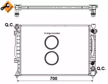 Теплообменник WILMINK GROUP WG1722325