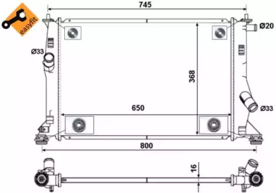 Теплообменник WILMINK GROUP WG1722344