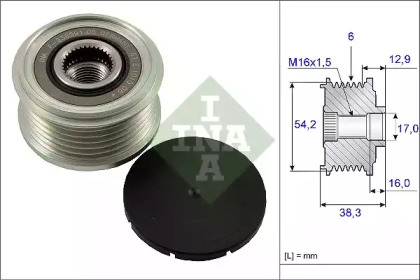 Механизм свободного хода генератора WILMINK GROUP WG1253641