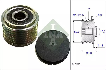 Механизм свободного хода генератора WILMINK GROUP WG1253733