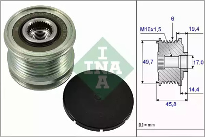 Механизм свободного хода WILMINK GROUP WG1253742