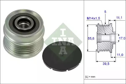 Механизм свободного хода генератора WILMINK GROUP WG1253788