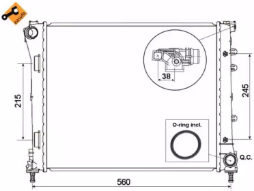 Теплообменник WILMINK GROUP WG1722391