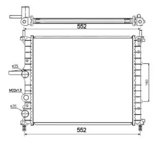 Теплообменник WILMINK GROUP WG1722448