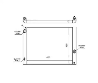 Теплообменник WILMINK GROUP WG1722547