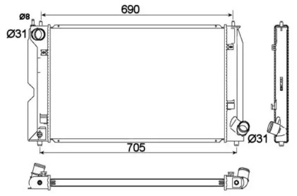 Теплообменник WILMINK GROUP WG1722584