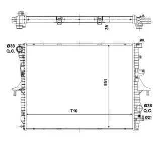 Теплообменник WILMINK GROUP WG1722608