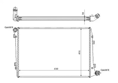 Теплообменник WILMINK GROUP WG1722621