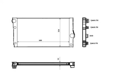 Теплообменник WILMINK GROUP WG1722625