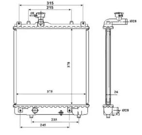 Теплообменник WILMINK GROUP WG1722631