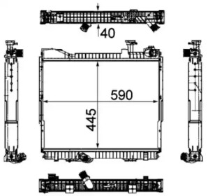 Теплообменник WILMINK GROUP WG1722664