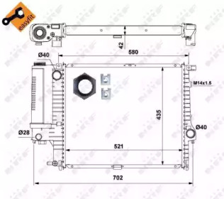 Теплообменник WILMINK GROUP WG1722698