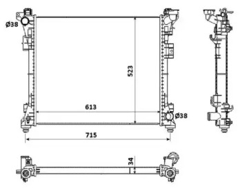 Теплообменник WILMINK GROUP WG1722700