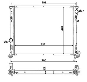 Теплообменник WILMINK GROUP WG1722727