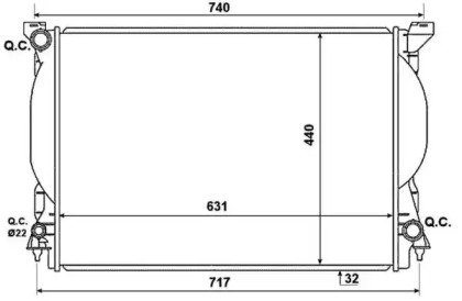 Теплообменник WILMINK GROUP WG1722762