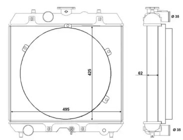 Теплообменник WILMINK GROUP WG1722828