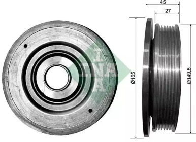 Ременный шкив WILMINK GROUP WG1254409