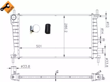 Теплообменник WILMINK GROUP WG1722859