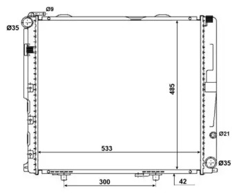 Теплообменник WILMINK GROUP WG1723028