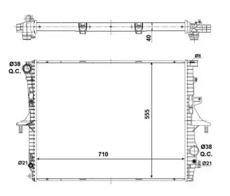 Теплообменник WILMINK GROUP WG1723071