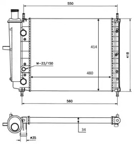 Теплообменник WILMINK GROUP WG1723104