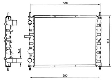 Теплообменник WILMINK GROUP WG1723106