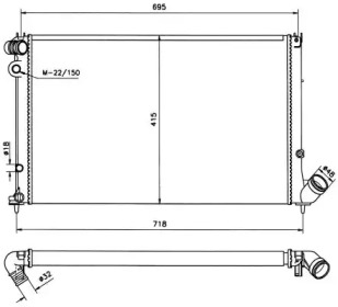 Теплообменник WILMINK GROUP WG1723110