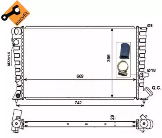 Теплообменник WILMINK GROUP WG1723134