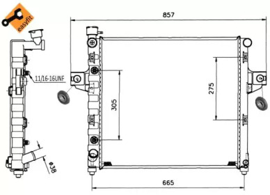 Теплообменник WILMINK GROUP WG1723145