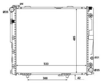 Теплообменник WILMINK GROUP WG1723163