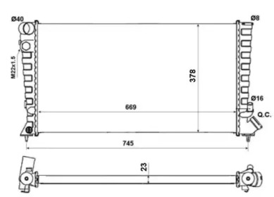 Теплообменник WILMINK GROUP WG1723185