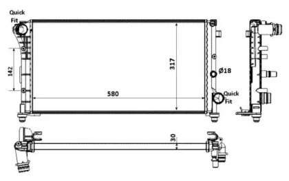 Теплообменник WILMINK GROUP WG1723221