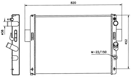 Теплообменник WILMINK GROUP WG1723226