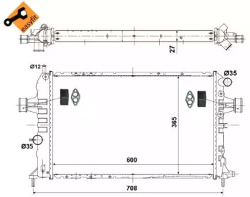 Теплообменник WILMINK GROUP WG1723304