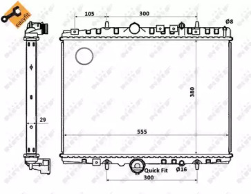 Теплообменник WILMINK GROUP WG1723307