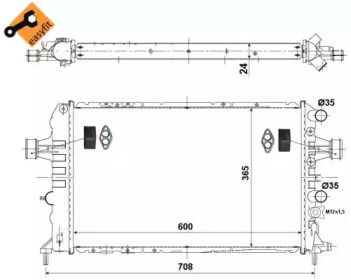 Теплообменник WILMINK GROUP WG1723315