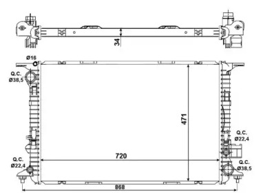 Теплообменник WILMINK GROUP WG1723390